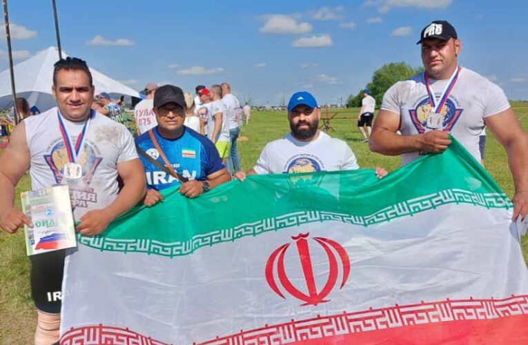 ‍ نایب قهرمانی ایران در مسابقات قوی‌ترین مردان روسیه