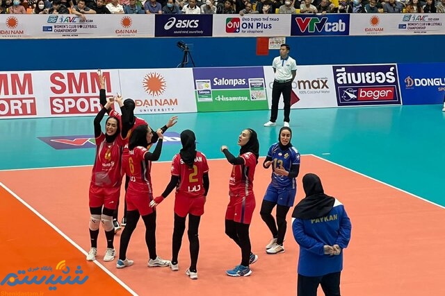شکست زنان والیبالیست ایران در گام نخست باشگاه‌های آسیا